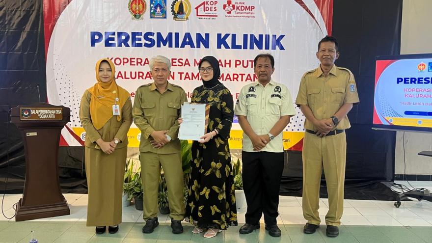 Resmi Dibuka, Klinik KDMP Tamanmartani Siap Berikan Pelayanan Optimal untuk Masyarakat